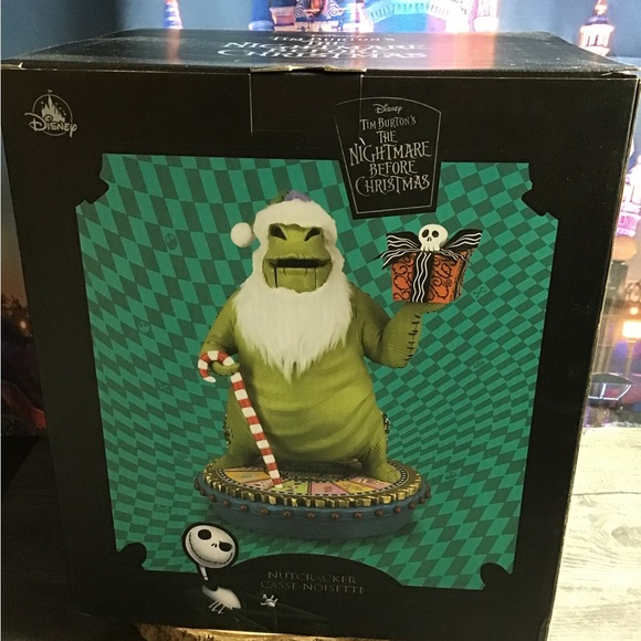 Disney Holiday Disney Nightmare Before Christmas Oogie Boogie Nutcracker Figure Holiday Nib